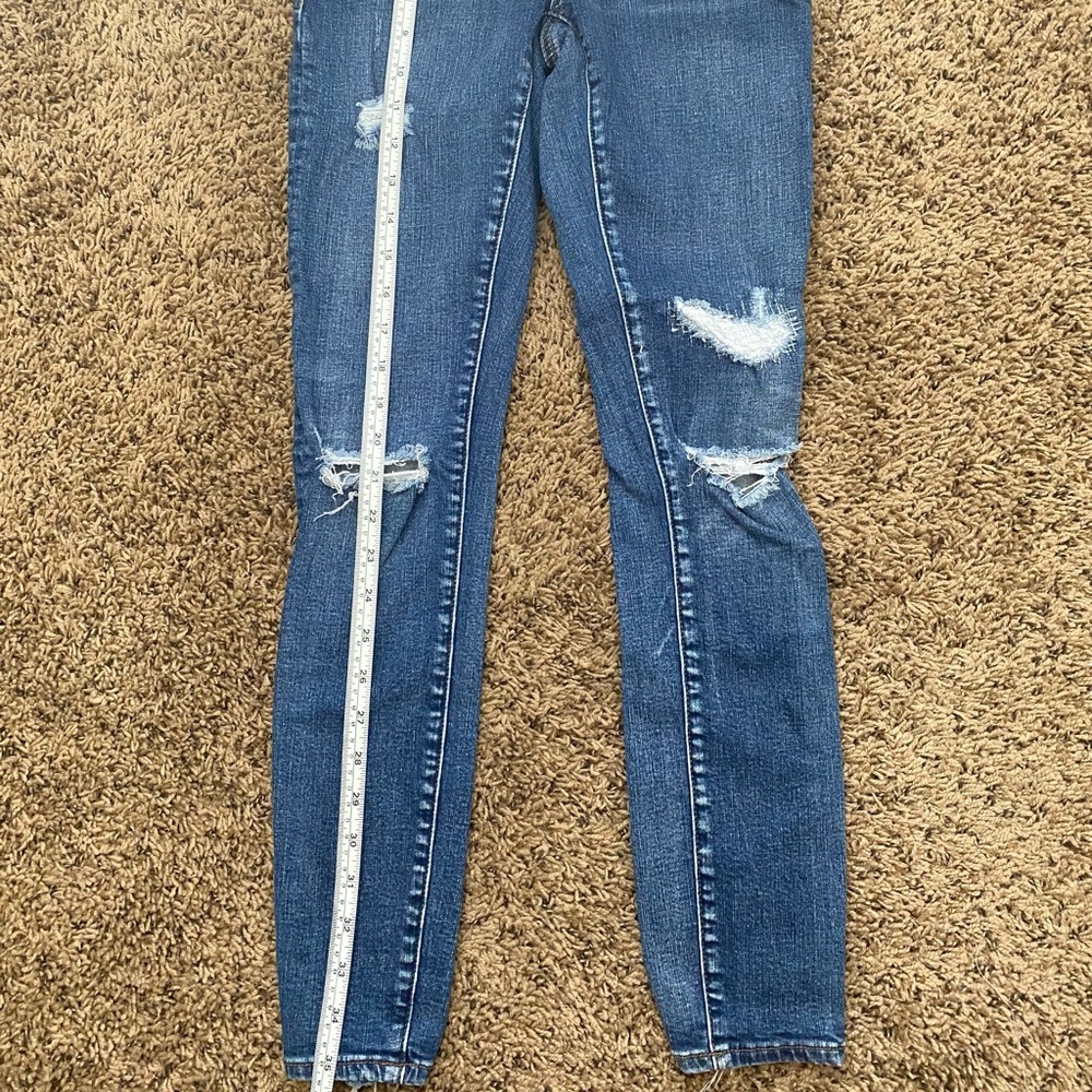 Women’s PacSun High Rise Skinny Ripped Jeans - Picture 4 of 6